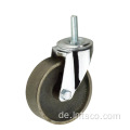 Industriegewinde-Stamm-Guss-Eisen-Swivel-Rollen